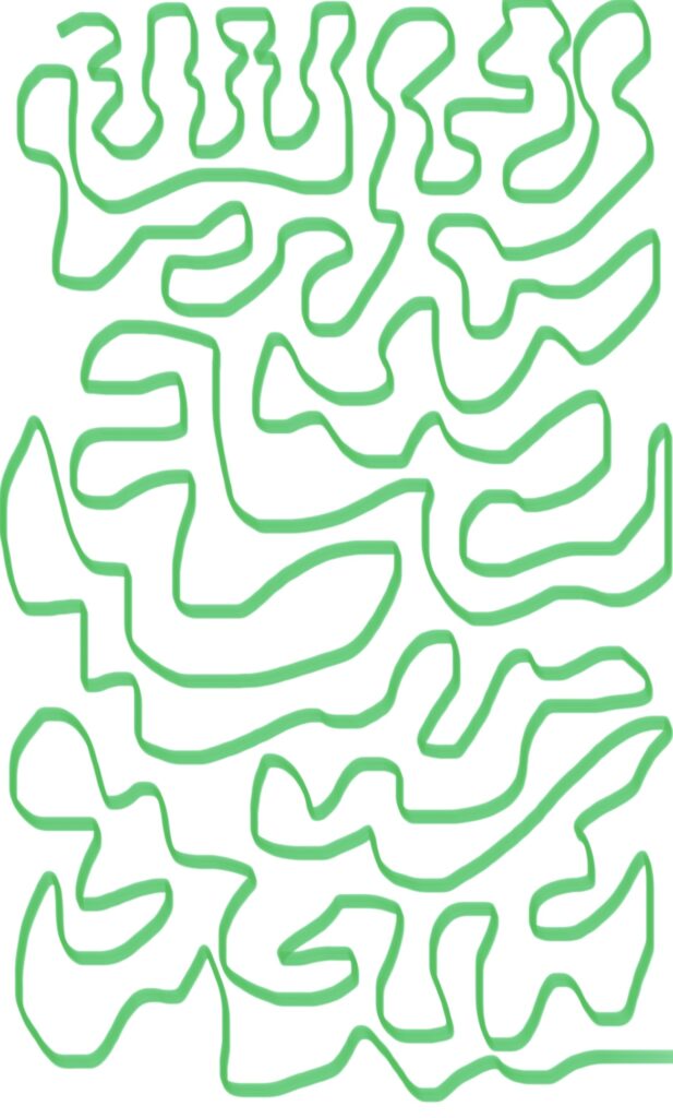 Green doodle